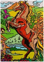 Aucune image Cheval cabré